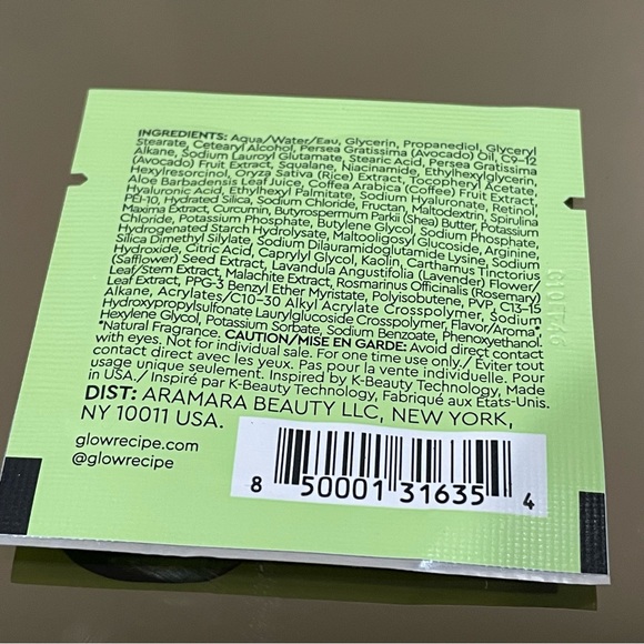 Glow Recipe Lip Pop Balm Lip Glow in Watermelon Full Size + Guava Eye Sample - Picture 10 of 10